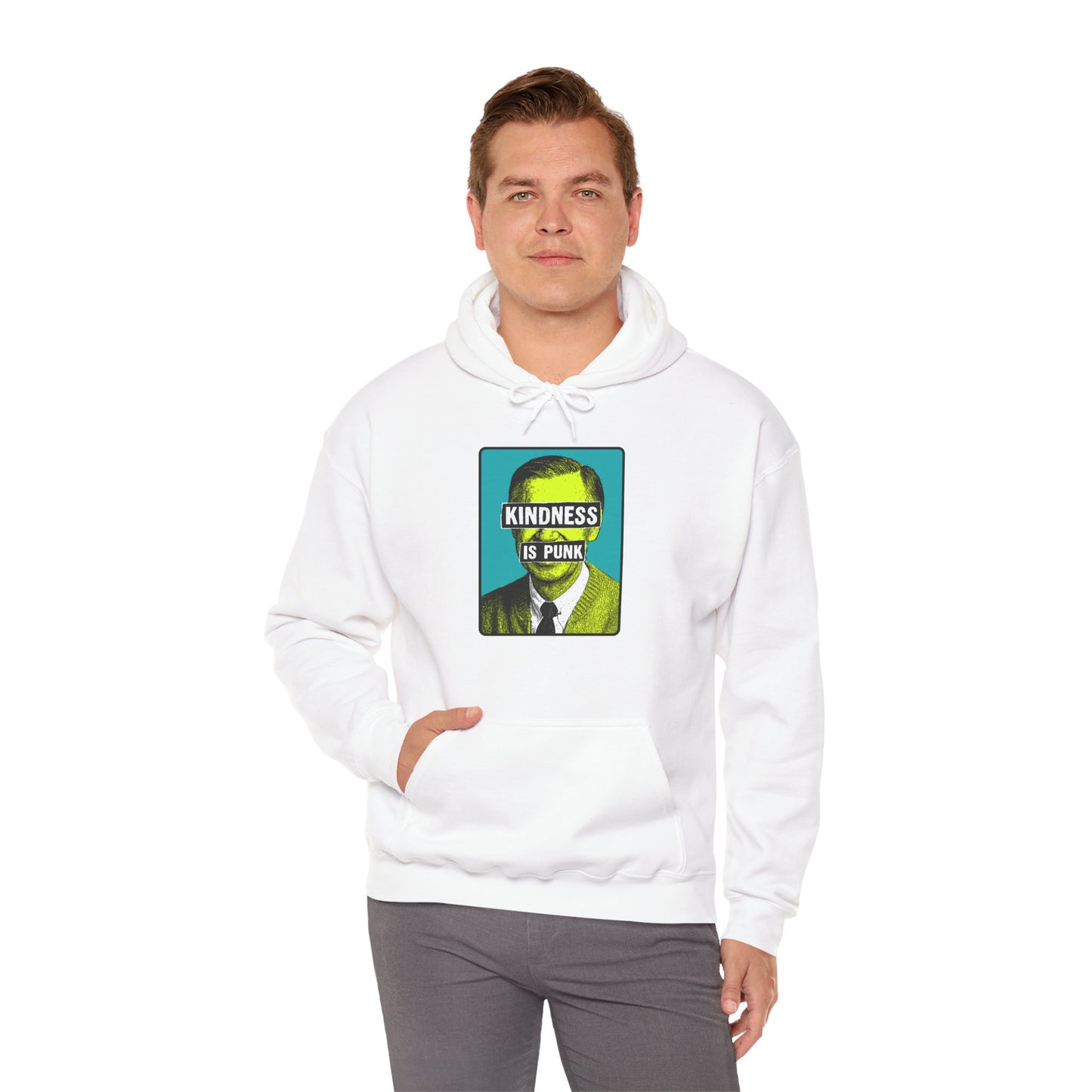 Unlikely Rebel Pop Art Edition Unisex Hoodie (Blue)