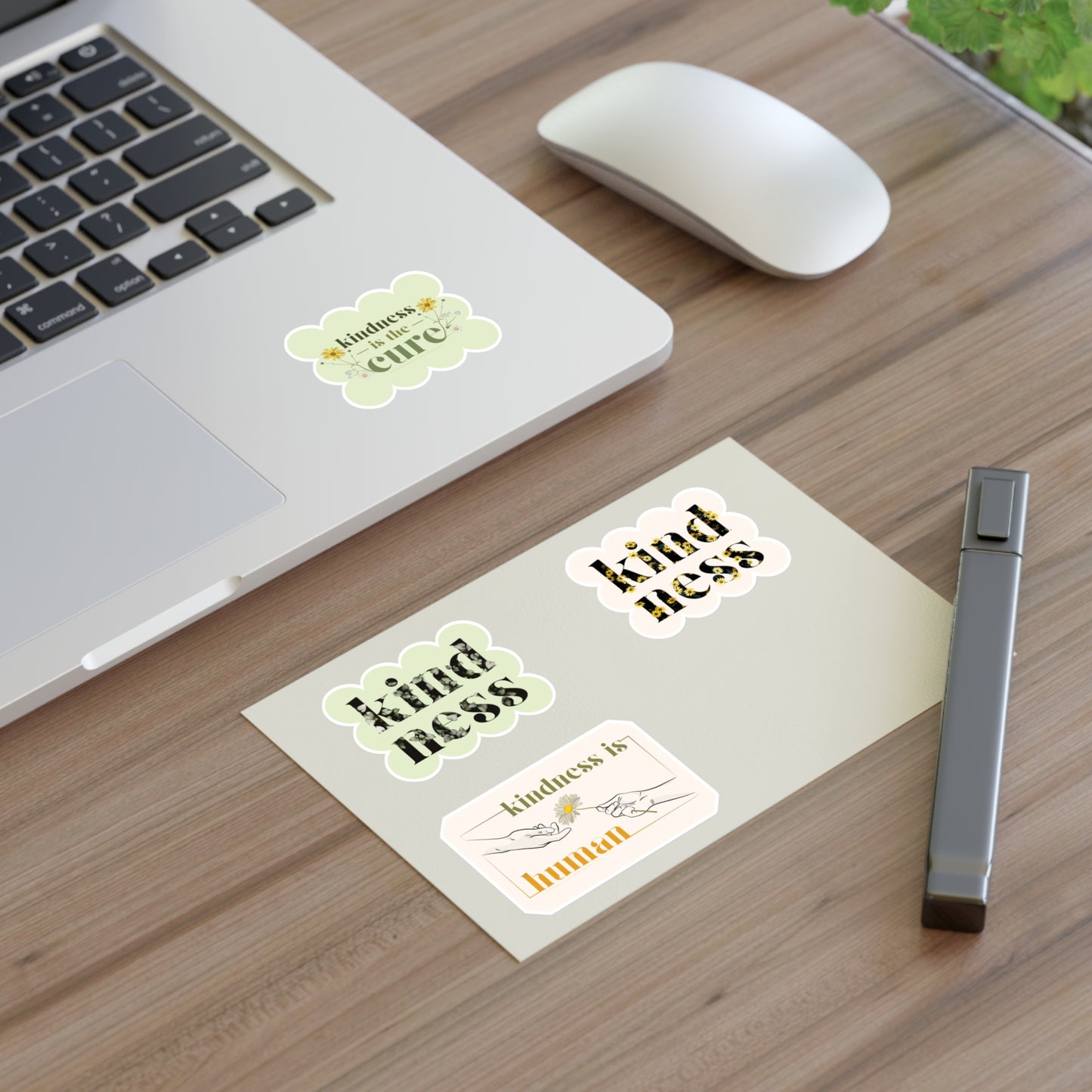 Kindness Sticker Sheet — By: AMR - In Bloom, Heirloom, Daisy, The Cure