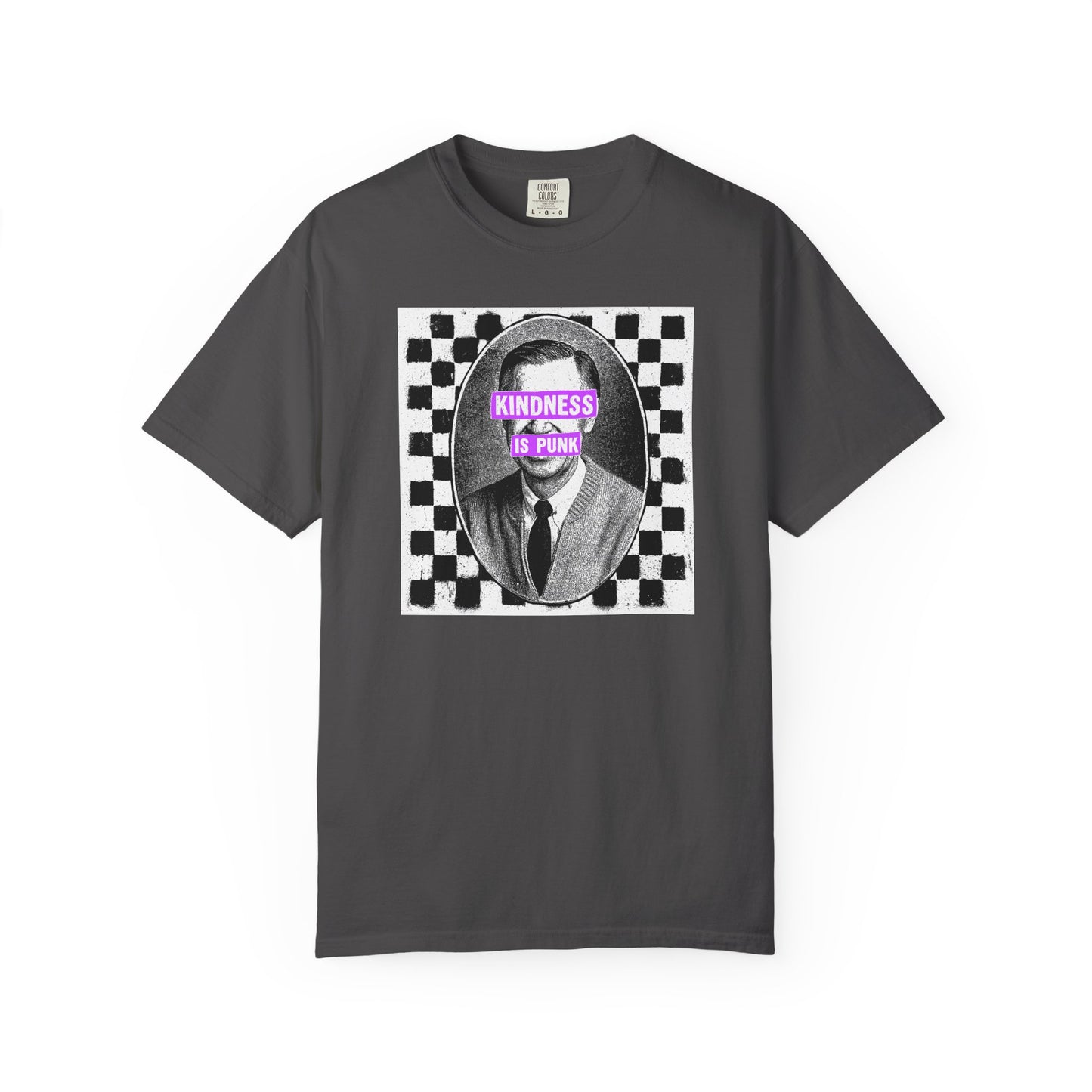 Unlikely Rebel Checkered Edition Unisex T-shirt (Violet)