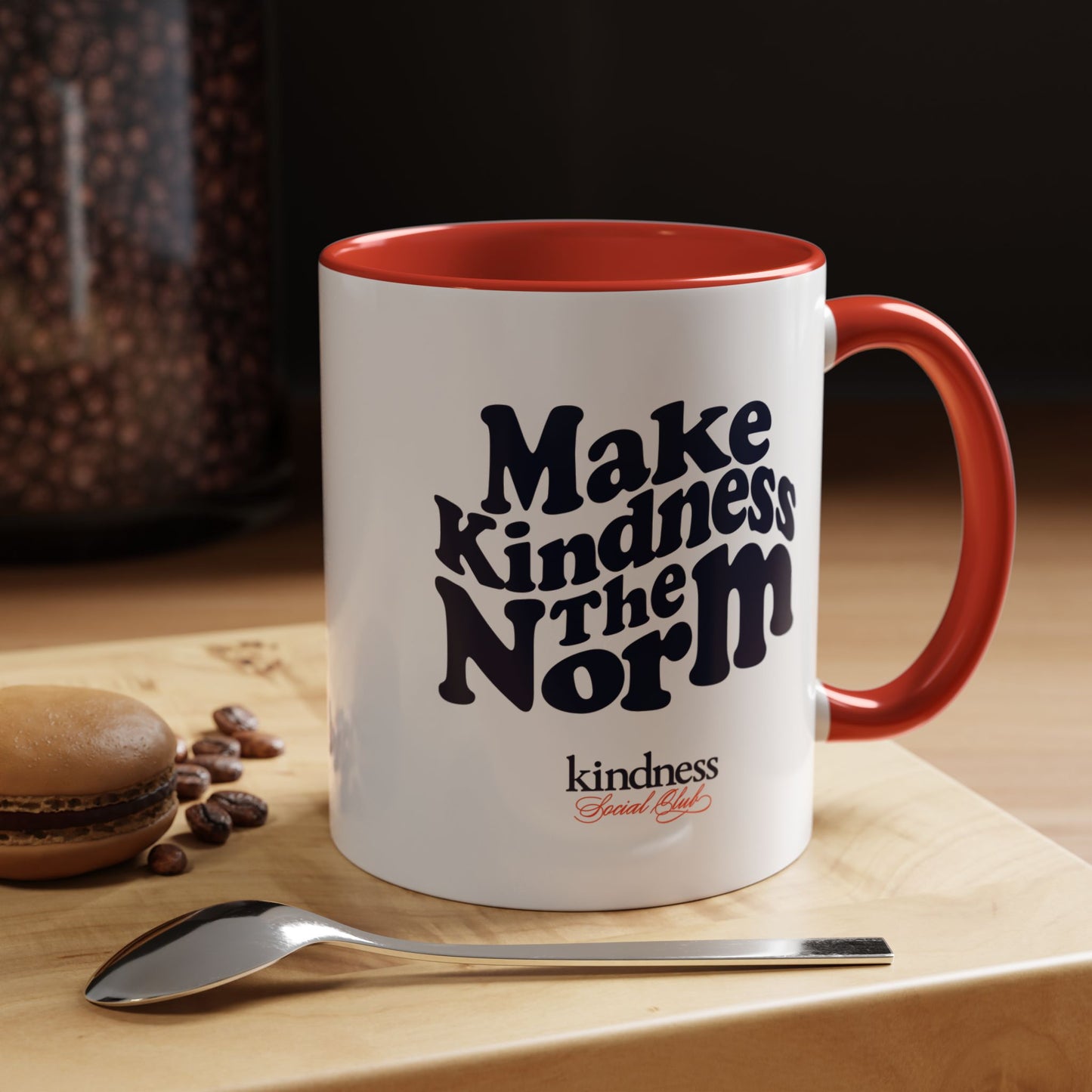 Make Kindness the Norm (Wavy, KSC) - 11oz Mug - By: Favio Moreno