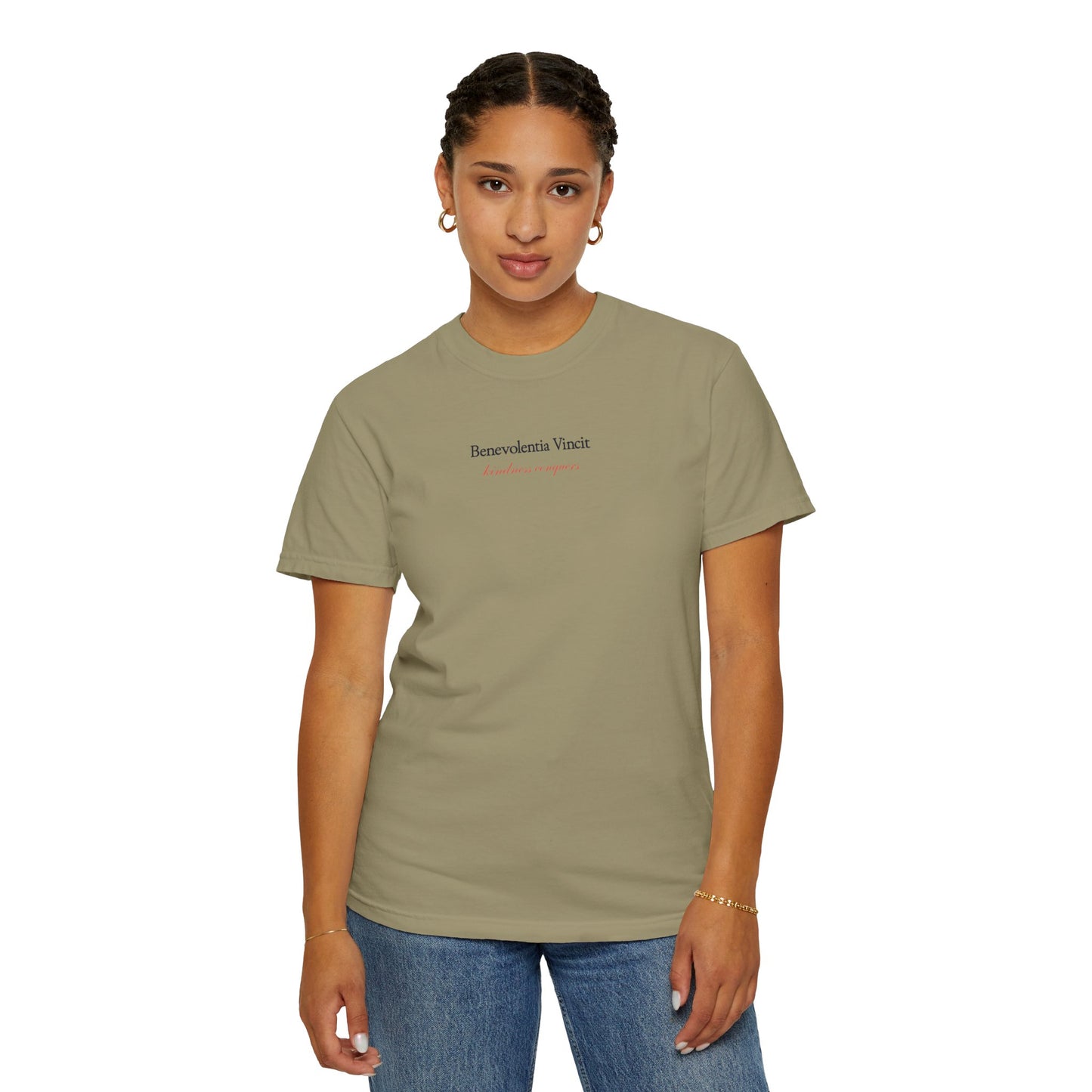Kindness Conquers By: Favio Moreno Unisex T-Shirt (KSC Light)