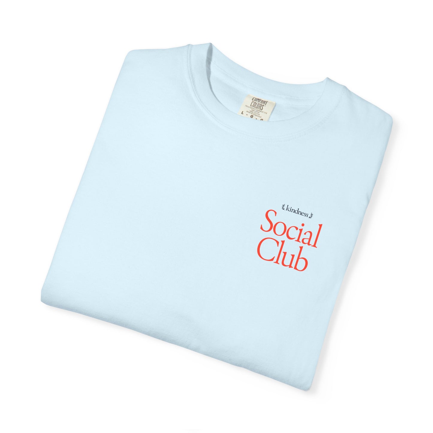 Kindness Social Club – By: Favio Moreno - Varsity Unisex T-Shirt (KSC Light)