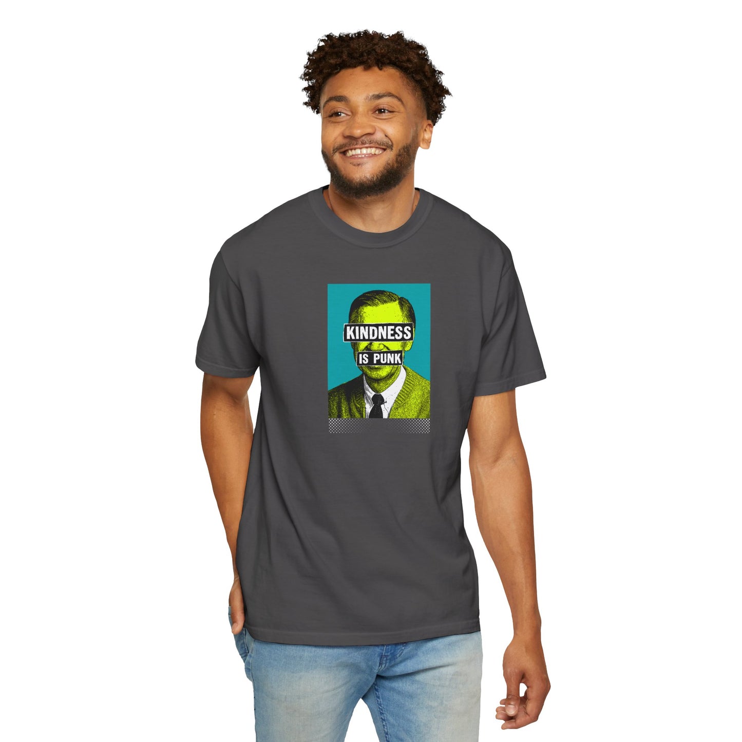 Unlikely Rebel Pop Art Edition Unisex T-shirt (Blue)