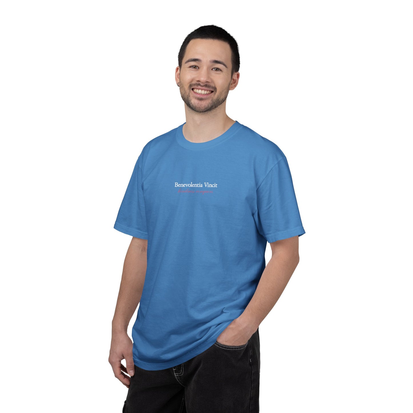 Kindness Conquers By: Favio Moreno Unisex T-Shirt (KSC Rich)