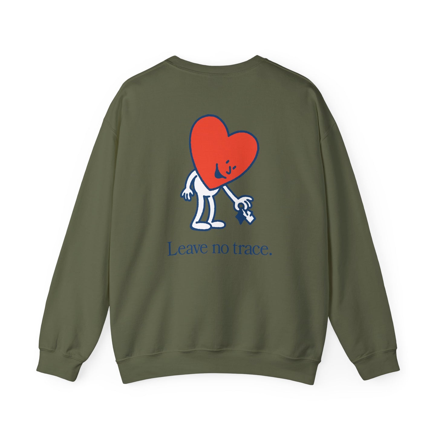 "Leave No Trace" - Kindness Social Club - Crewneck Sweatshirt