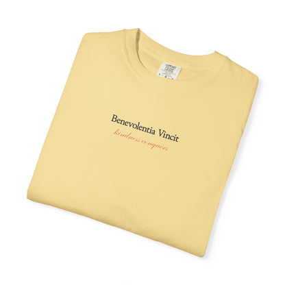 Kindness Conquers By: Favio Moreno Unisex T-Shirt (KSC Light)