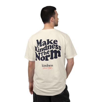 Make Kindness the Norm (Wavy) Unisex T-Shirt - By: Favio Moreno (KSC Light)