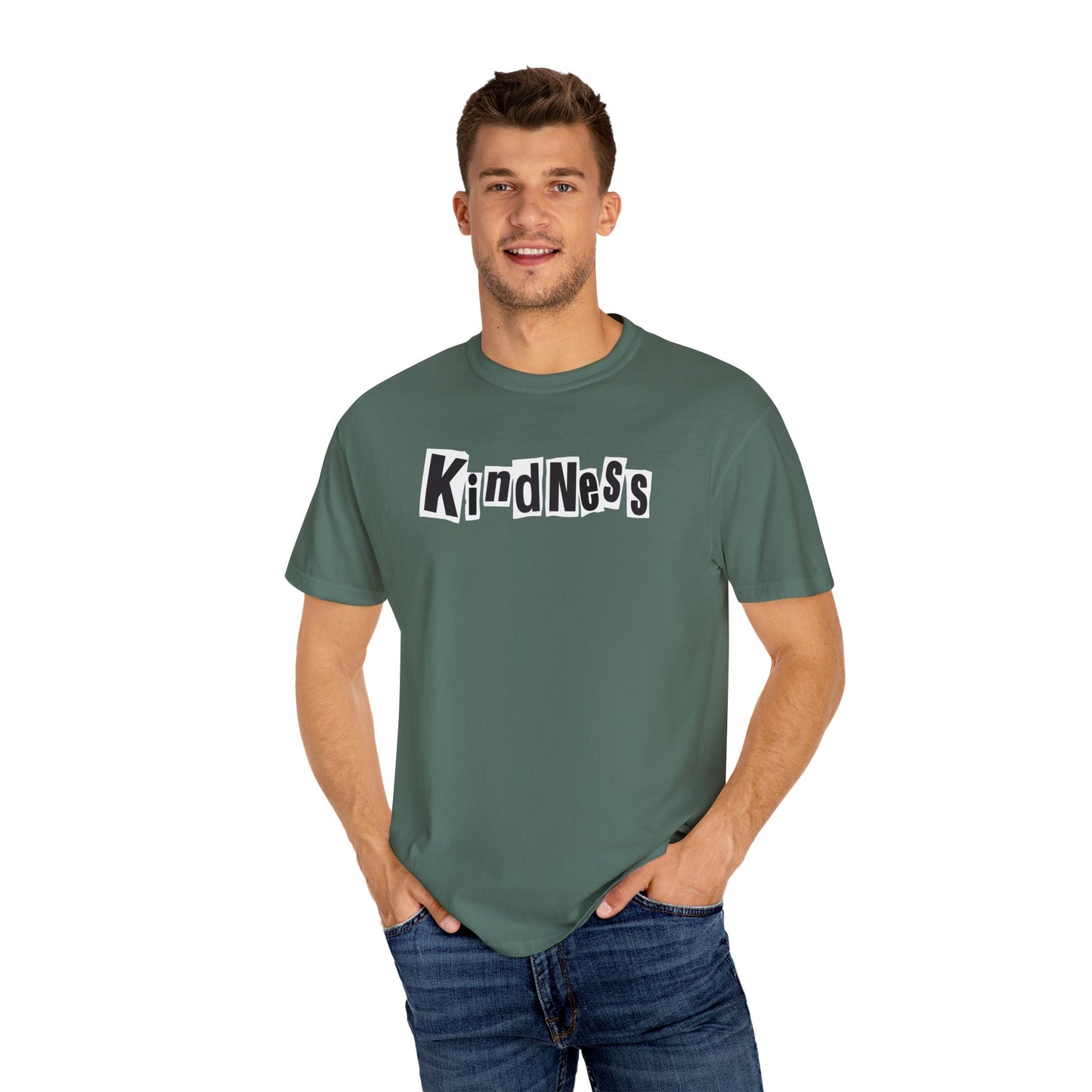 Block by Block Kindness T-Shirt by Favio Moreno