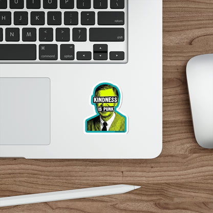 Unlikely Rebel Pop Art Edition Die-Cut Sticker Blue