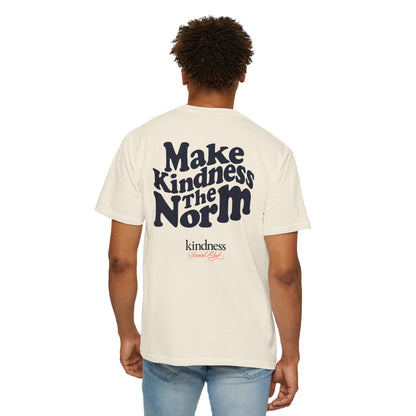 Make Kindness the Norm (Wavy) Unisex T-Shirt - By: Favio Moreno (KSC Light)