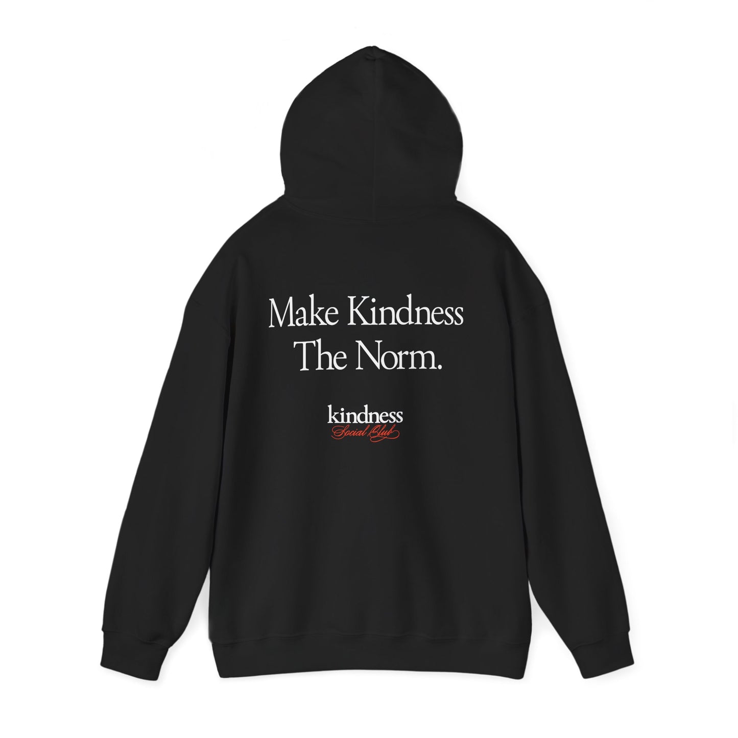 Make Kindness The Norm Unisex Adult Hoodie (Reg KSC Rich) By: Favio Moreno