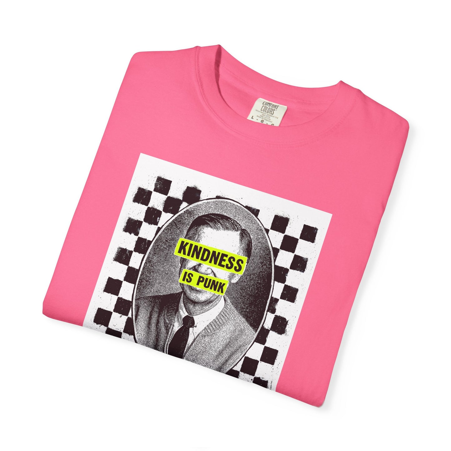 Unlikely Rebel Checkered Edition Unisex T-shirt (Yellow)