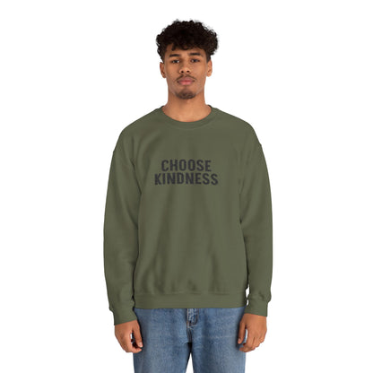 Choose Kindness Embroidered Crewneck Sweatshirt