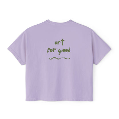 The Cure Women's Boxy Tee - By: AMR