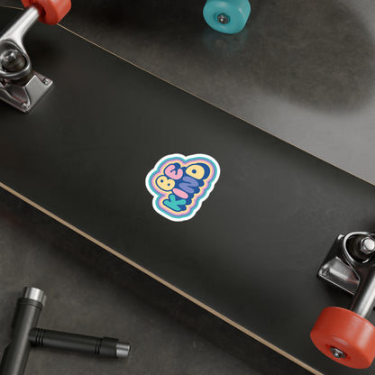 Be Kind Retro Bubble - Vinyl Decal