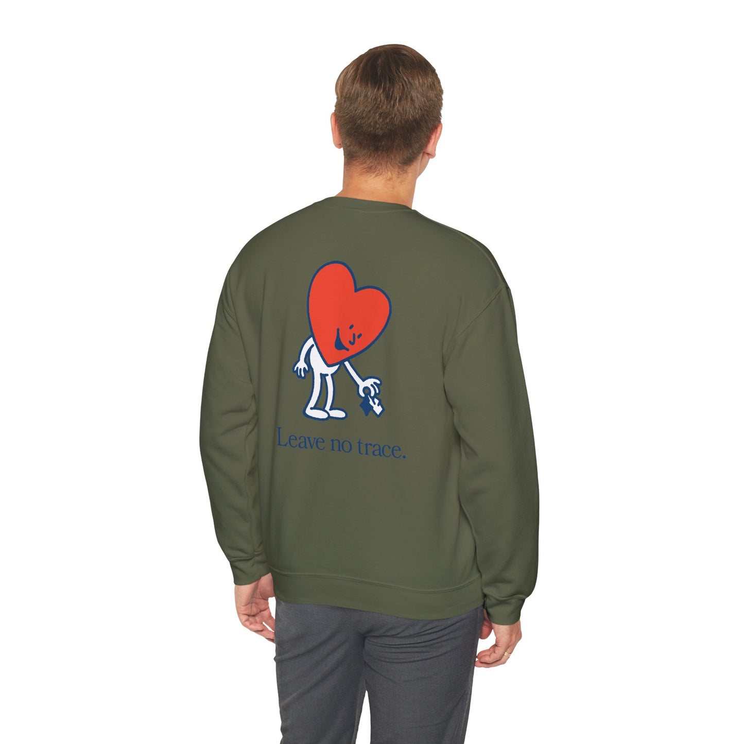 "Leave No Trace" - Kindness Social Club - Crewneck Sweatshirt