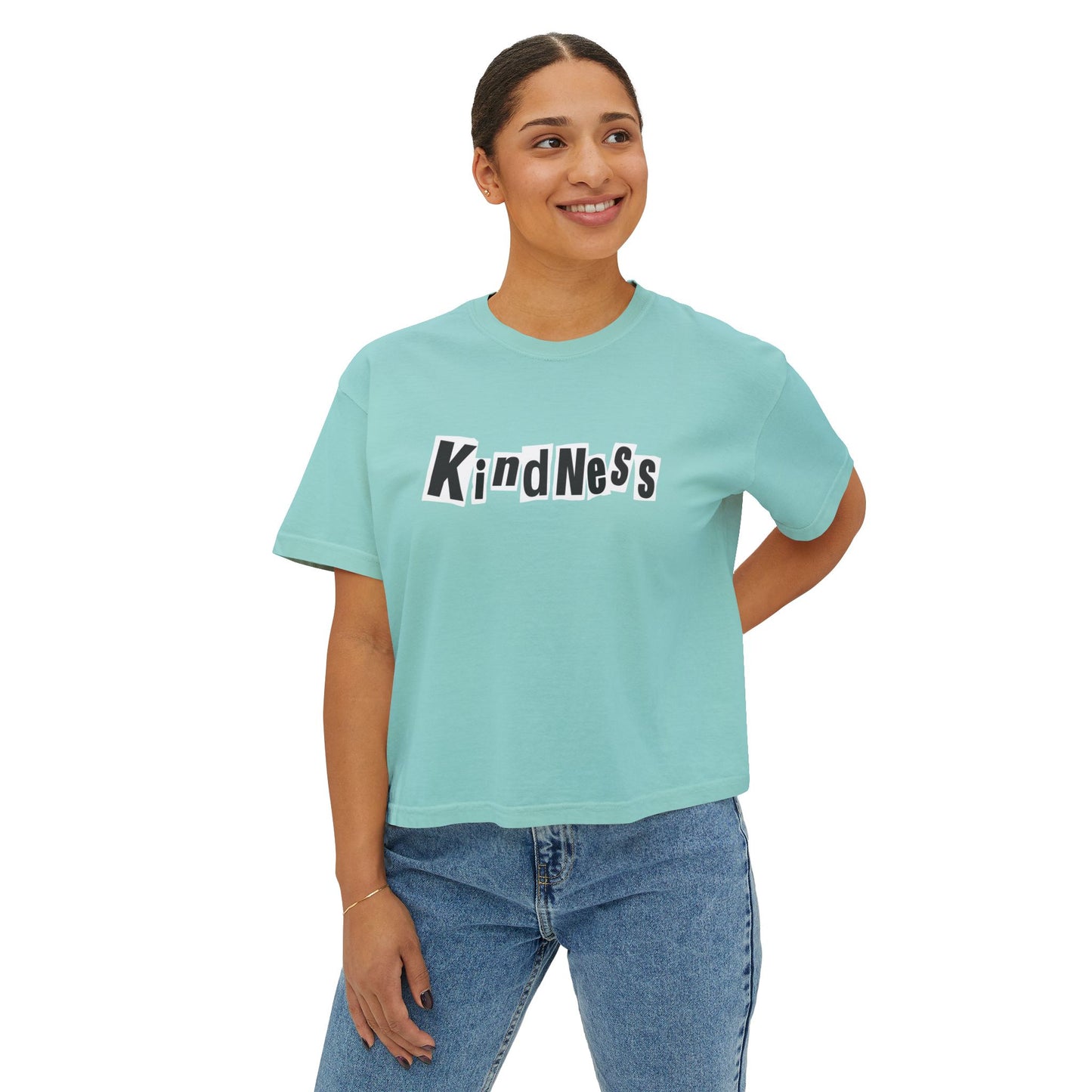 Block by Block -  Women's Boxy Tee by Favio Moreno