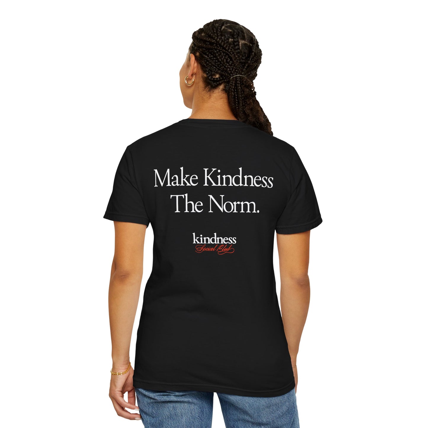 Make Kindness the Norm (Reg) Unisex T-Shirt (KSC Rich) - By: Favio Moreno