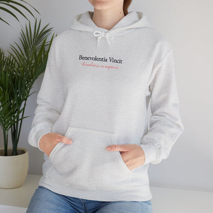 Kindness Conquers Unisex Adult Hoodie - By: Favio Moreno (KSC Light)