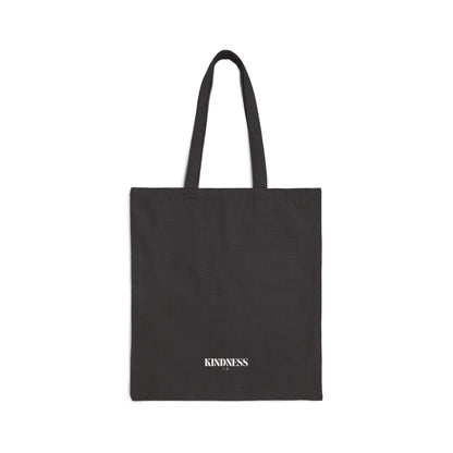Block by Block Kindness Cotton Canvas Tote Bag | By- Favio Moreno