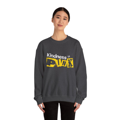 Yellow Signal Crewneck Sweatshirt by Favio Moreno