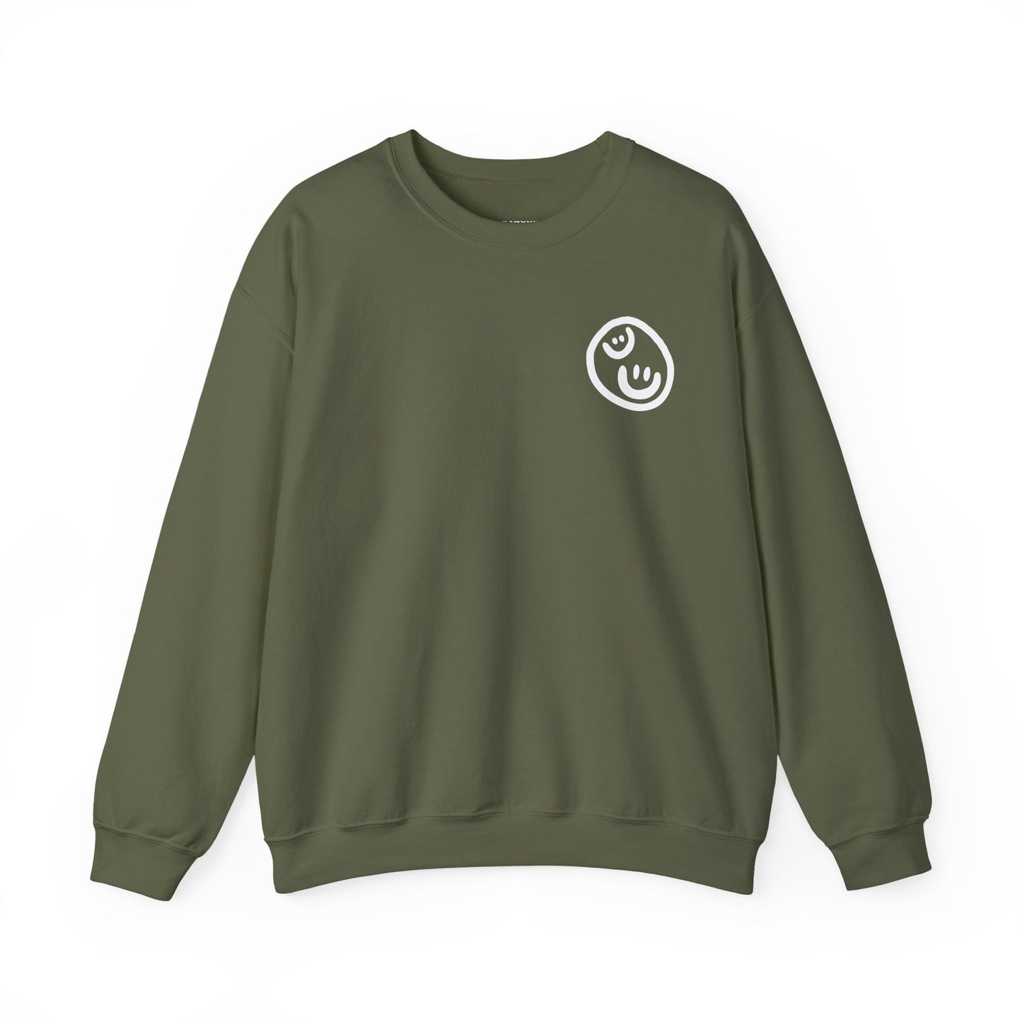 Love your Neighbor - By: Favio Moreno - Unisex Crew Sweatshirt (KSC, Reg, Rich)