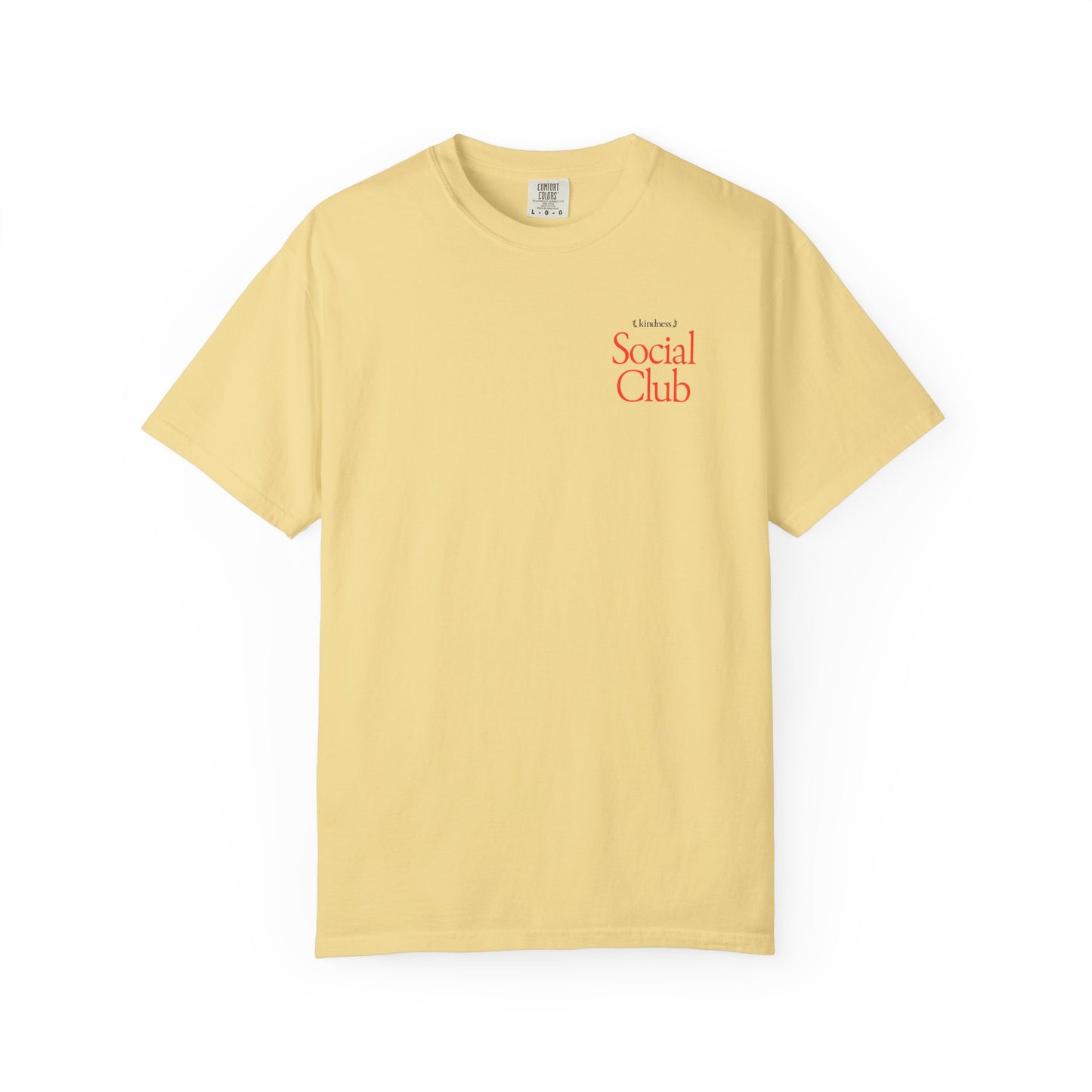 Kindness Social Club – By: Favio Moreno - Varsity Unisex T-Shirt (KSC Light)