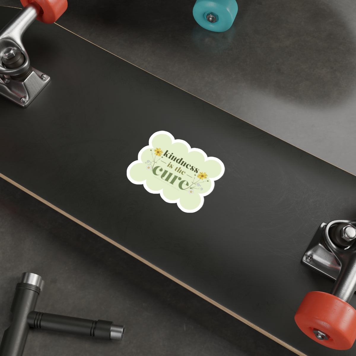 Daisy 4" Die-Cut Sticker - By: AMR