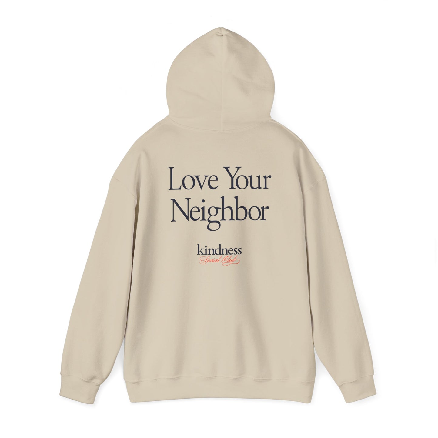 Love your Neighbor - By: Favio Moreno - Unisex Adult Hoodie (KSC, Reg, Light)
