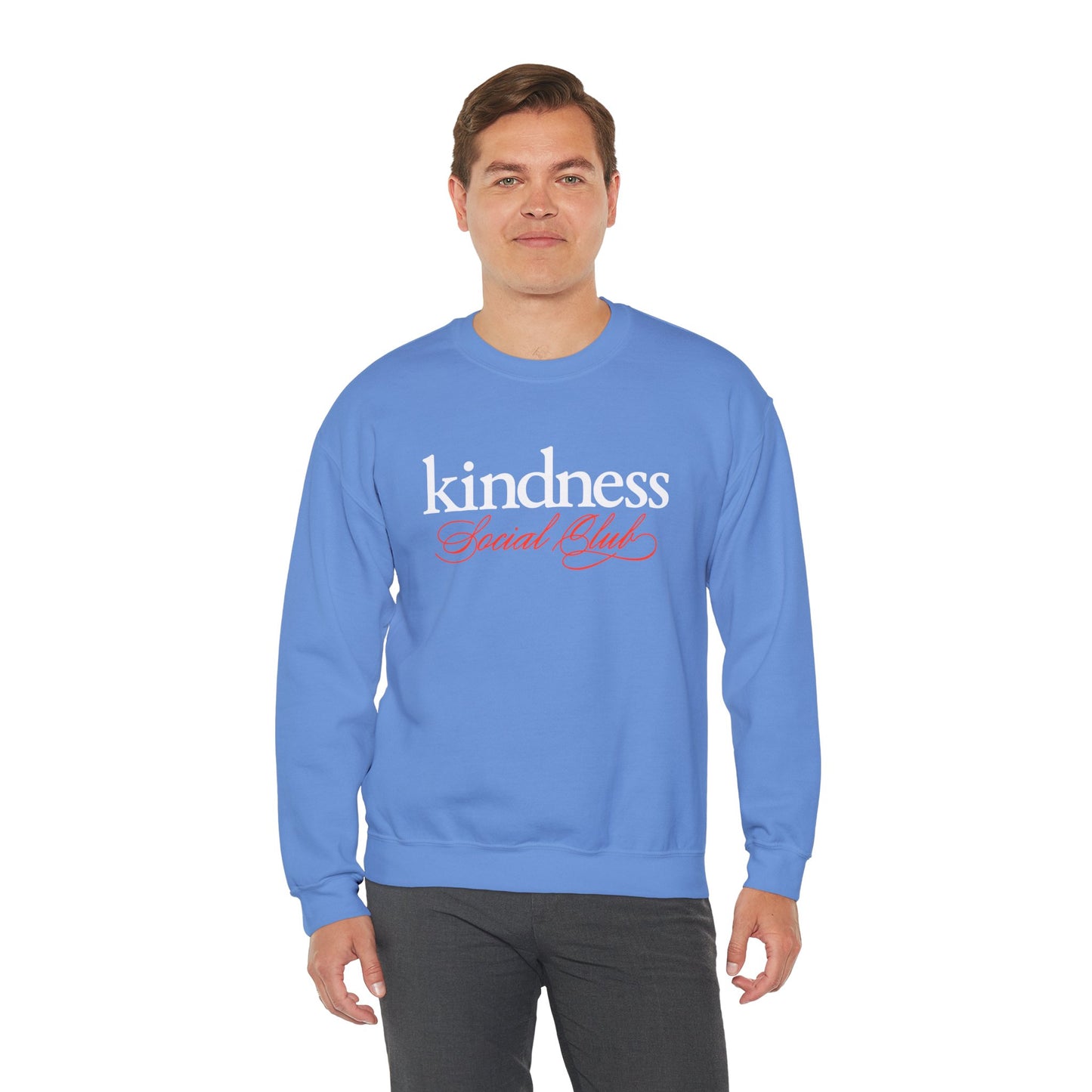 Kindness Social Club Classic Adult Crew Sweatshirt (KSC Rich) - By: Favio Moreno