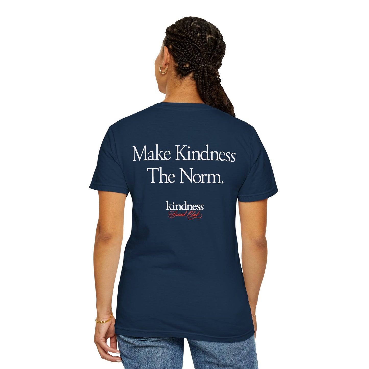 Make Kindness the Norm (Reg) Unisex T-Shirt (KSC Rich) - By: Favio Moreno