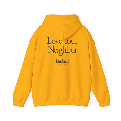 Love your Neighbor - By: Favio Moreno - Unisex Adult Hoodie (KSC, Reg, Light)