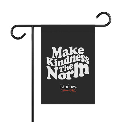 Make Kindness the Norm Garden Flag (Wavy, KSC)  – By: Favio Moreno
