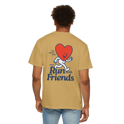 "Run With Friends" Heart - Kindness Social Club T-Shirt