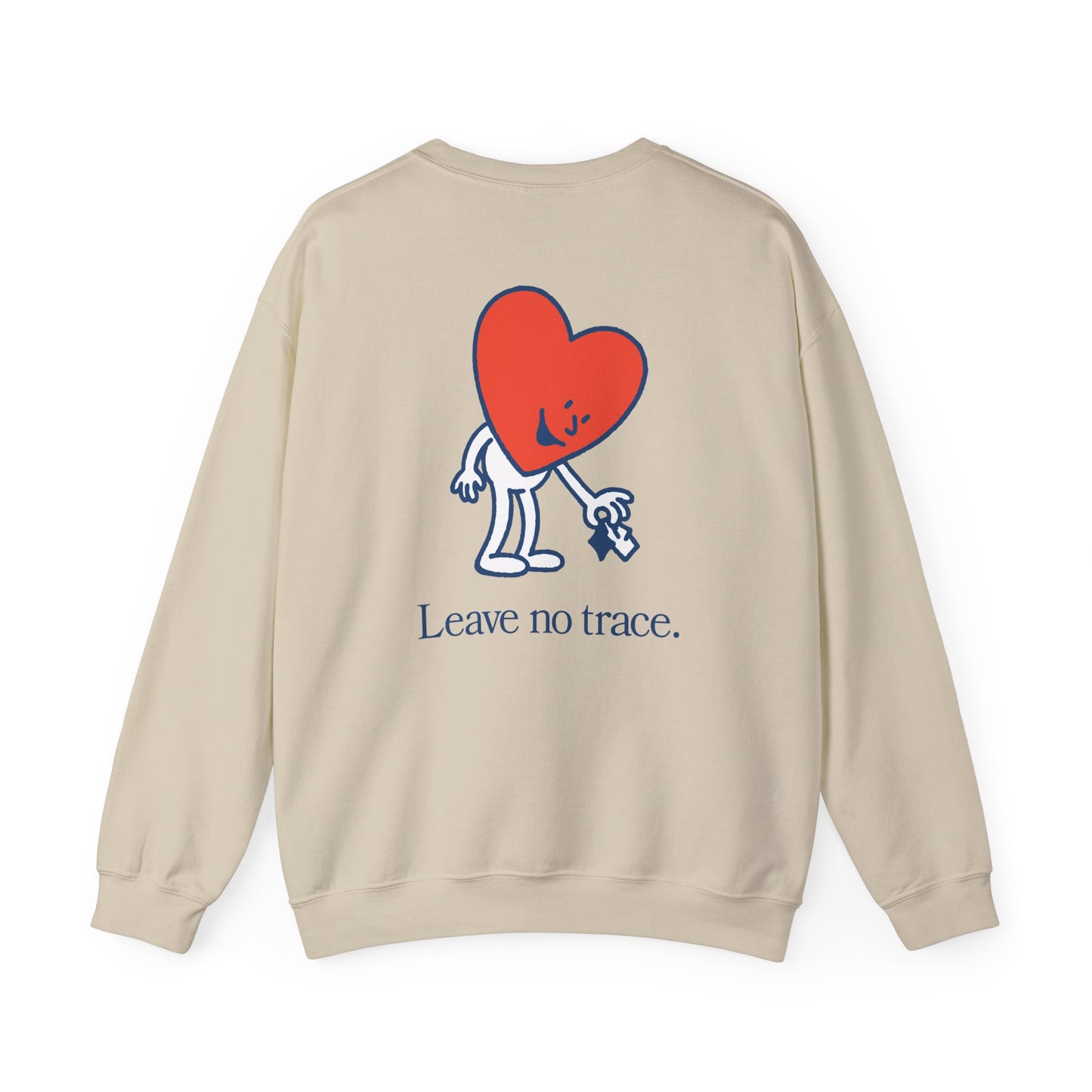 "Leave No Trace" - Kindness Social Club - Crewneck Sweatshirt