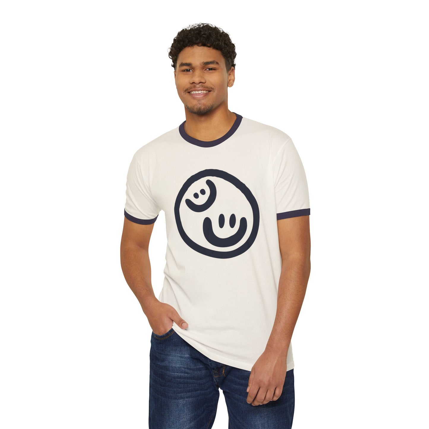 Love your Neighbor - By: Favio Moreno - Unisex Ringer T-Shirt