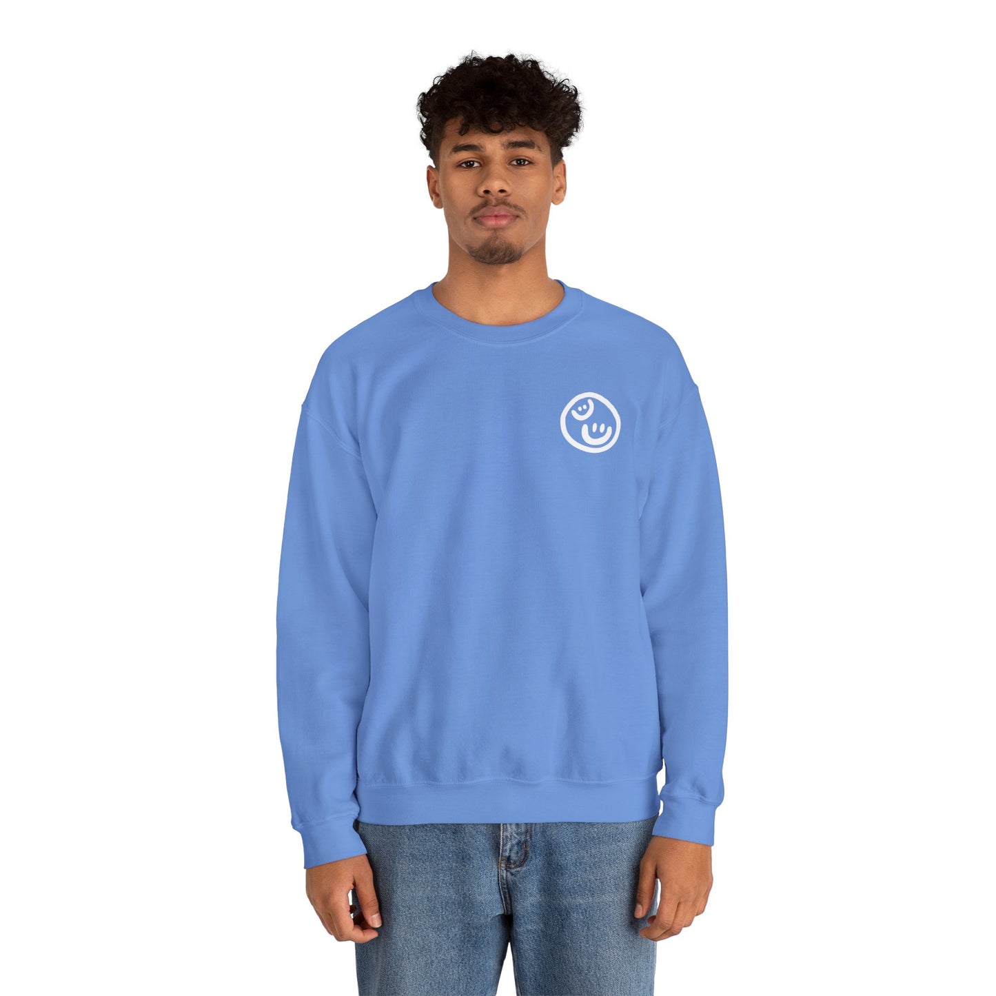 Make Kindness the Norm (Wavy) Unisex Crew Sweatshirt - By: Favio Moreno (KSC Rich)