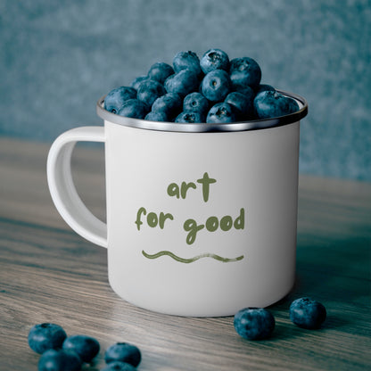 The Cure By: AMR - Enamel Mug