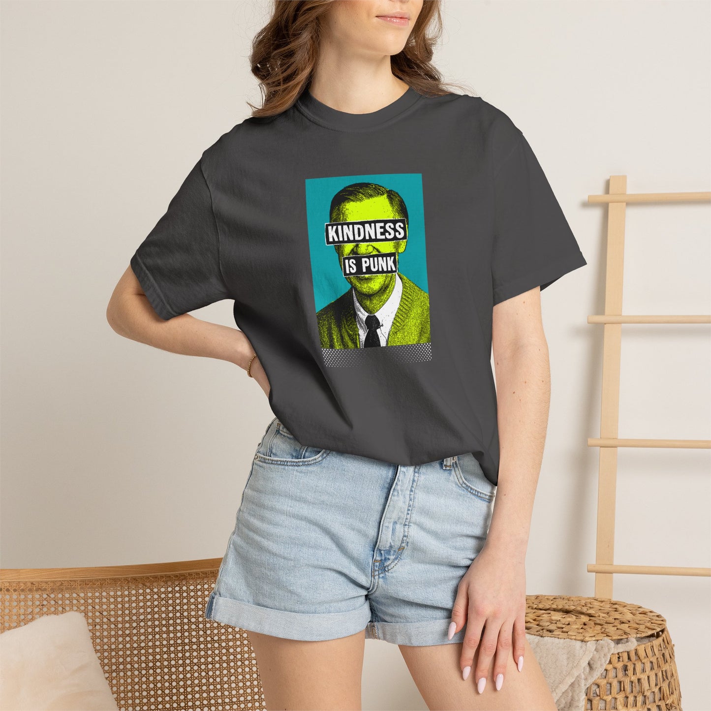 Unlikely Rebel Pop Art Edition Unisex T-shirt (Blue)