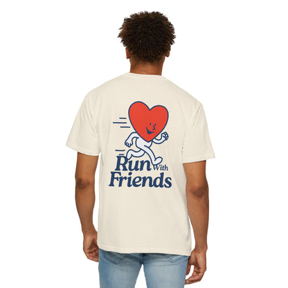 "Run With Friends" Heart - Kindness Social Club T-Shirt