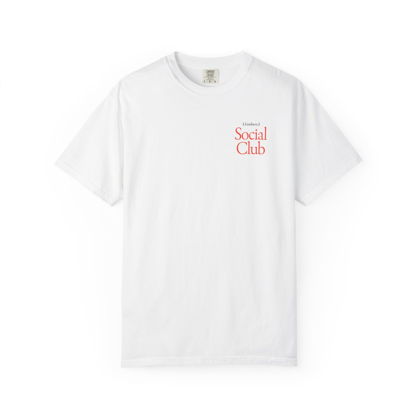 Kindness Social Club – By: Favio Moreno - Varsity Unisex T-Shirt (KSC Light)