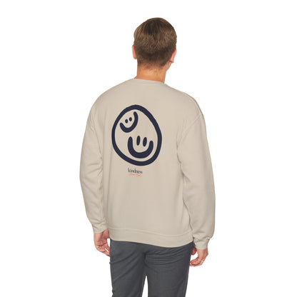 Kindness Social Club Classic Adult Crew Sweatshirt (KSC Light) - By: Favio Moreno