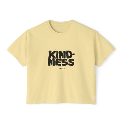 Raw Truth -  Women's Boxy Tee by Favio Moreno
