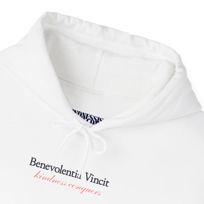 Kindness Conquers Unisex Adult Hoodie - By: Favio Moreno (KSC Light)