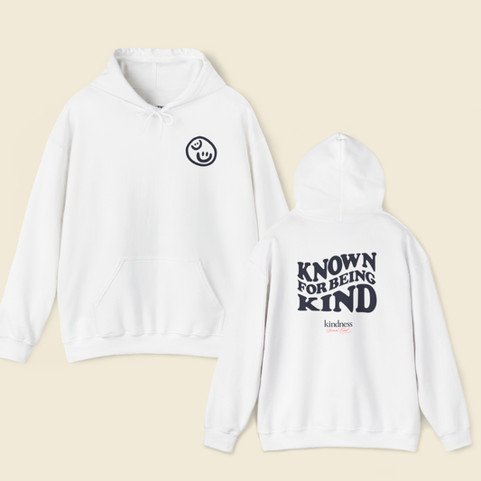 Known For Being Kind Unisex Hoodie (KSC Light) - By: Favio Moreno