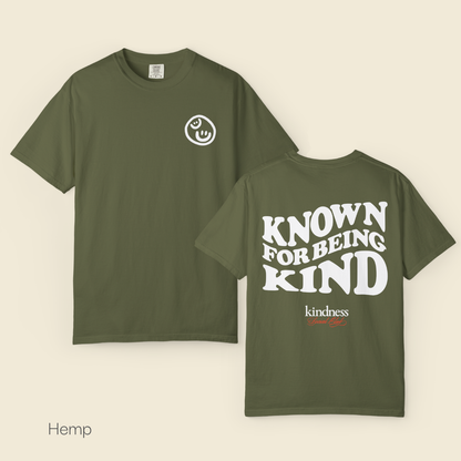 Known For Being Kind Unisex T-Shirt (KSC Rich) - By: Favio Moreno