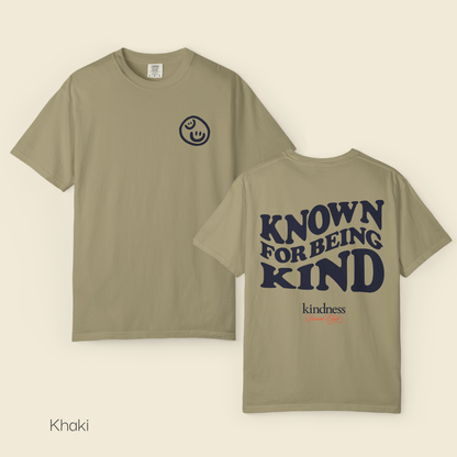 Known For Being Kind Unisex T-Shirt (KSC Light) By: Favio Moreno