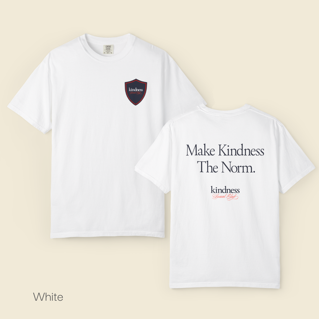 Make Kindness the Norm (Reg) Unisex T-Shirt (KSC Light Colors) - By: Favio Moreno