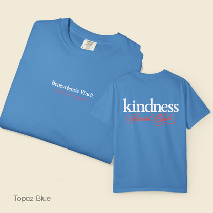 Kindness Conquers By: Favio Moreno Unisex T-Shirt (KSC Rich)