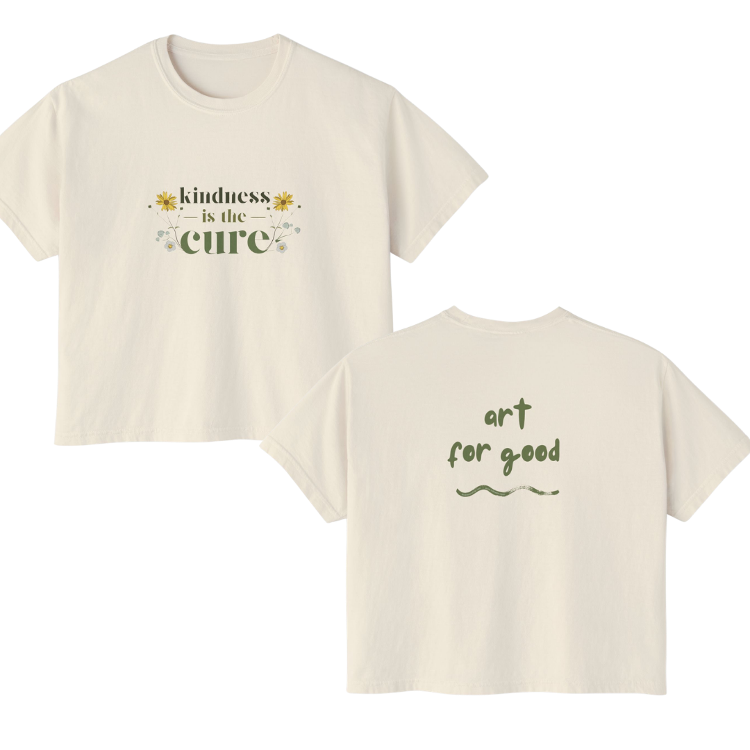 The Cure Women's Boxy Tee - By: AMR